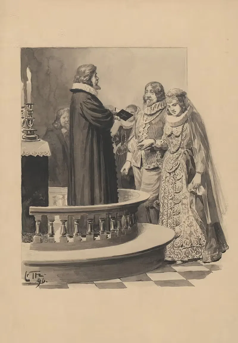 Священник в Торнинге by Карл Томсен, 1896 — digital art print download