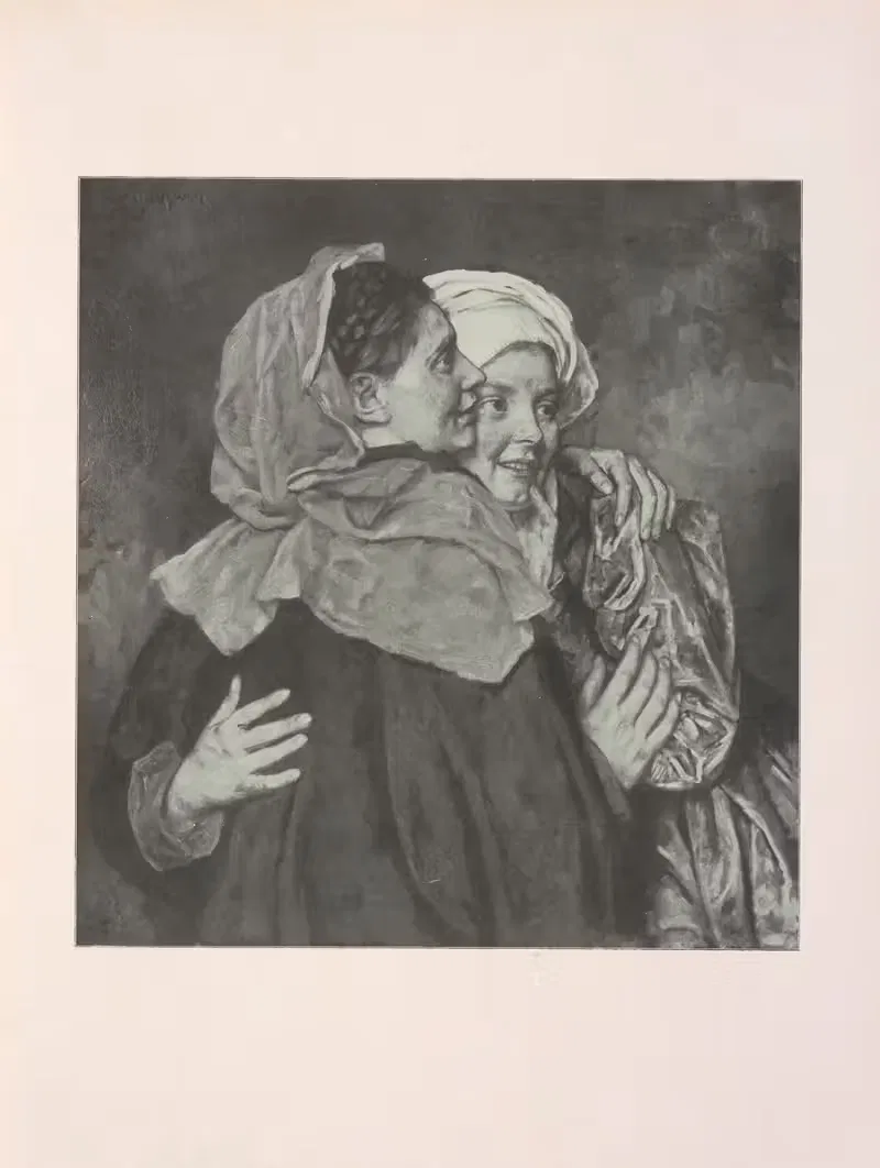Сестры by Эдуард фон Гебхардт, 1912 — digital art print download