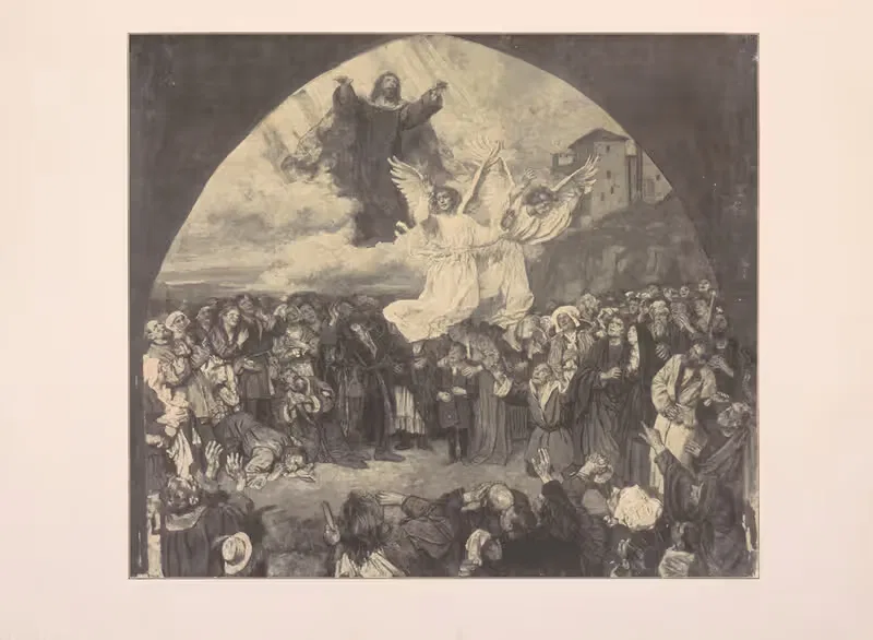 Подъем к Богу by Эдуард фон Гебхардт, 1912 — digital art print download