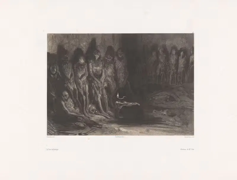 Башня Бордо by Южен Леруа, 1850 — digital art print download
