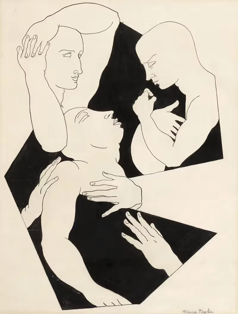 Без названия by Франсис Пикабия, 1923 — digital art print download