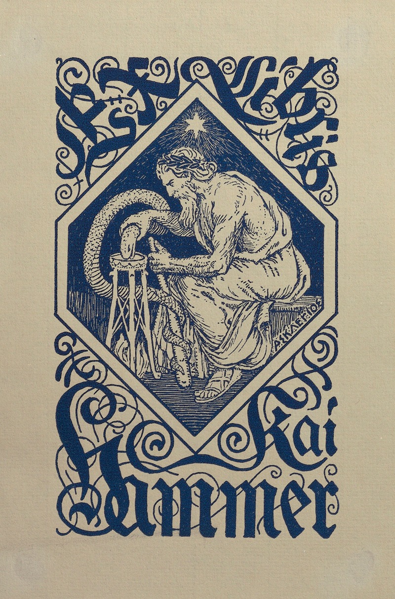 Кай Хаммер by Герхард Хейлман, 1920 — digital art print download