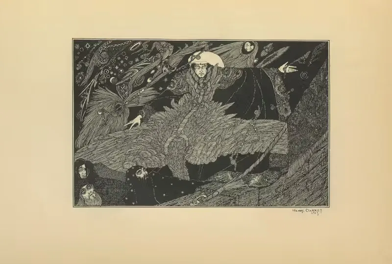 Иллюстрация Гарри Кларка by Гарри Кларк, 1914 — digital art print download