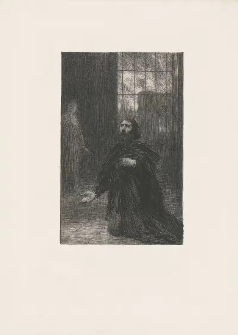 Рьенци. Акт V. Молитва Рьенци by Анри Фантен-Латур, 1905 — digital art print download