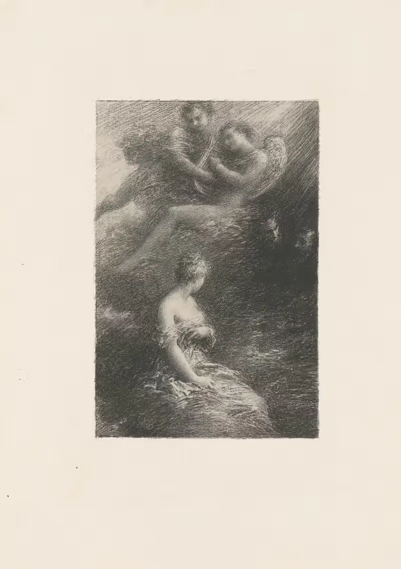 La damnation de Faust. Apparition de Marguerite — Henri Fantin-Latour