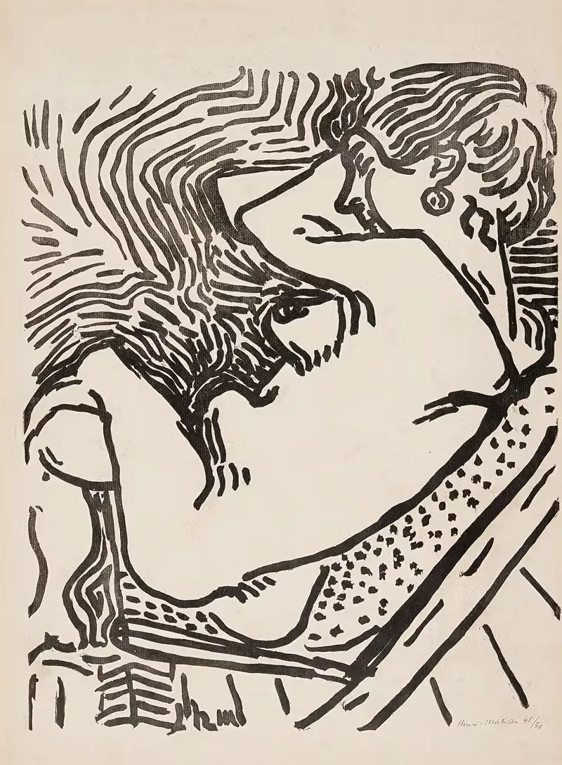 Большой лес by Анри Матисс, 1906 — digital art print download