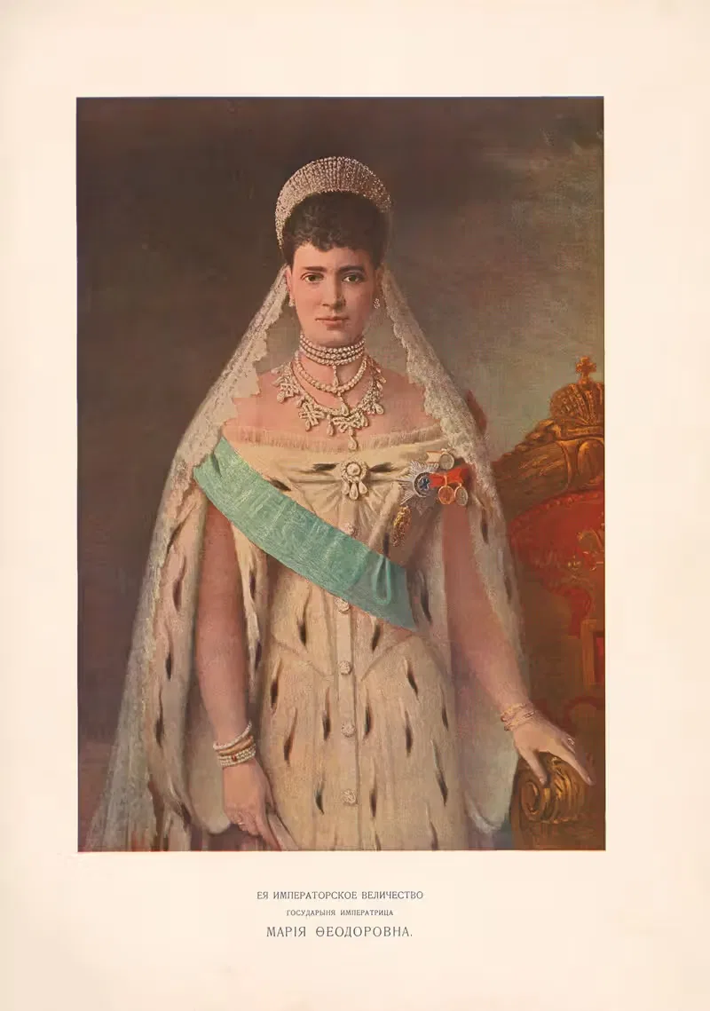 Императрица Мария Федоровна by Иван Николаевич Божеранов, 1912 — digital art print download