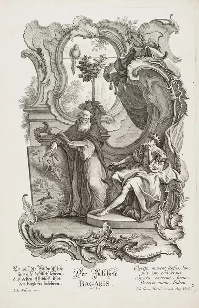Багарис by Якоб Готлиб Теллот, 1730-1768 — digital art print download