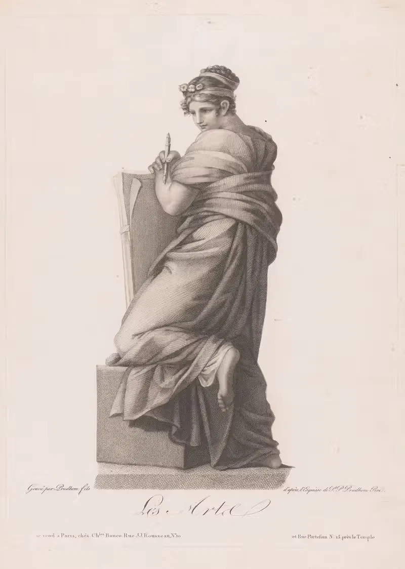 Искусства by Жан Прудон, 1810-1823 — digital art print download