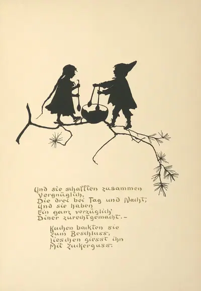 Wichtel-Männchen Pl.16 by Johanna Beckmann, 1938 — digital art print download