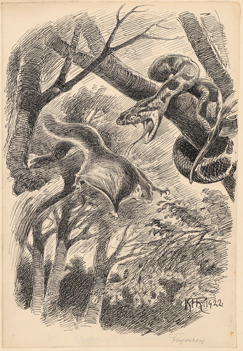 Летчик by Карл Хансен Рейстрюп, 1922 — digital art print download