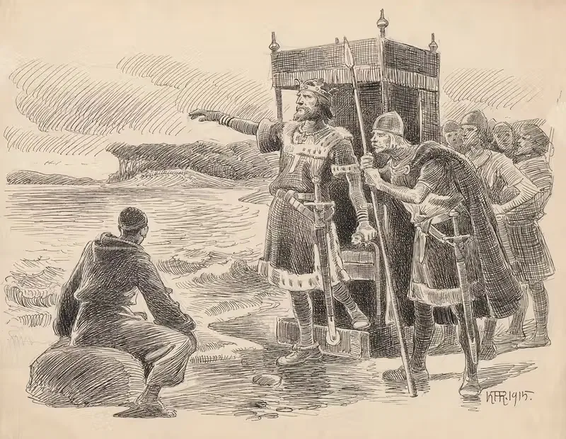 Knud the Great by Karl Hansen Reistrup, 1915 — digital art print download