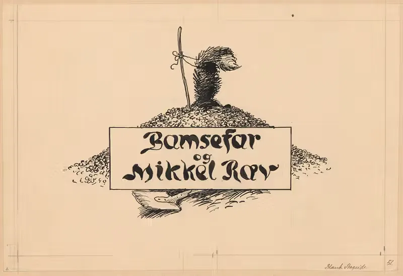 Бамсефар и Миккель Рэв Пл.01 by Луис Мое, 1921 — digital art print download