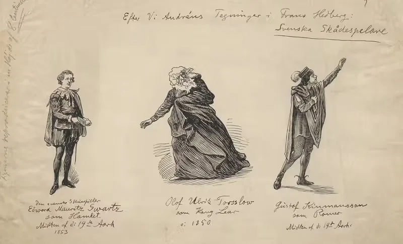 Swedish actors in Shakespeare roles. — Rasmus Christiansen