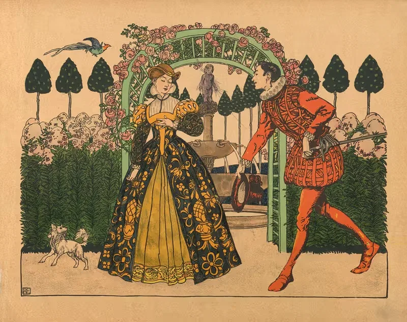 Рюбецааль Пл.02 by Зигфрид Бек, 1907 — digital art print download