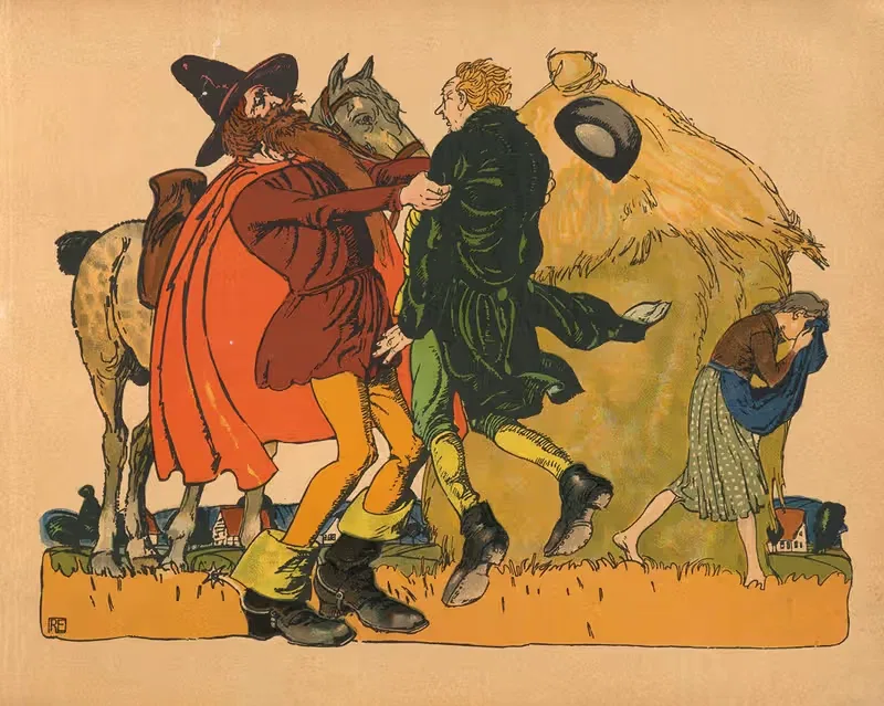 Рюбецааль, табл. 03 by Зигфрид Бек, 1907 — digital art print download