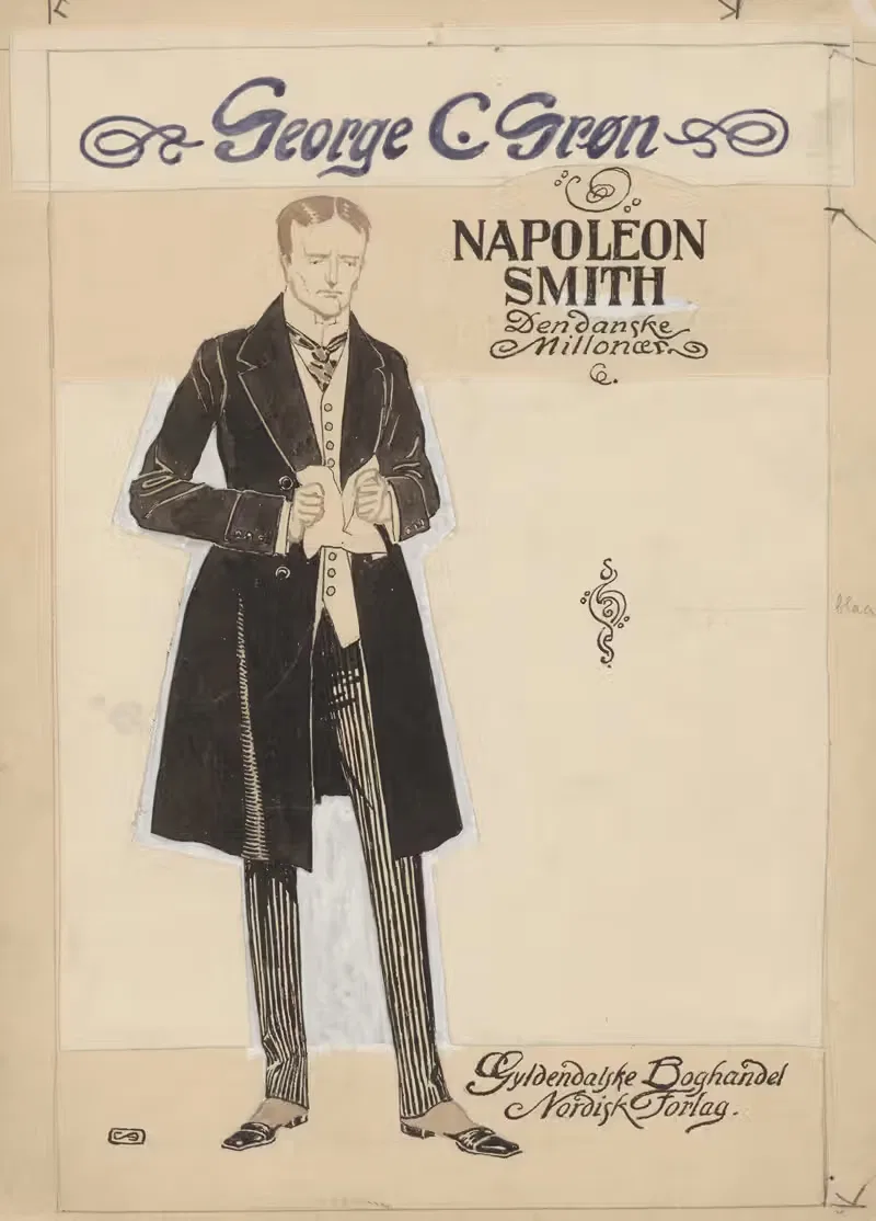 Наполеон Смит – датский миллионер by Вальдемар Андерсен, 1895-1928 — digital art print download
