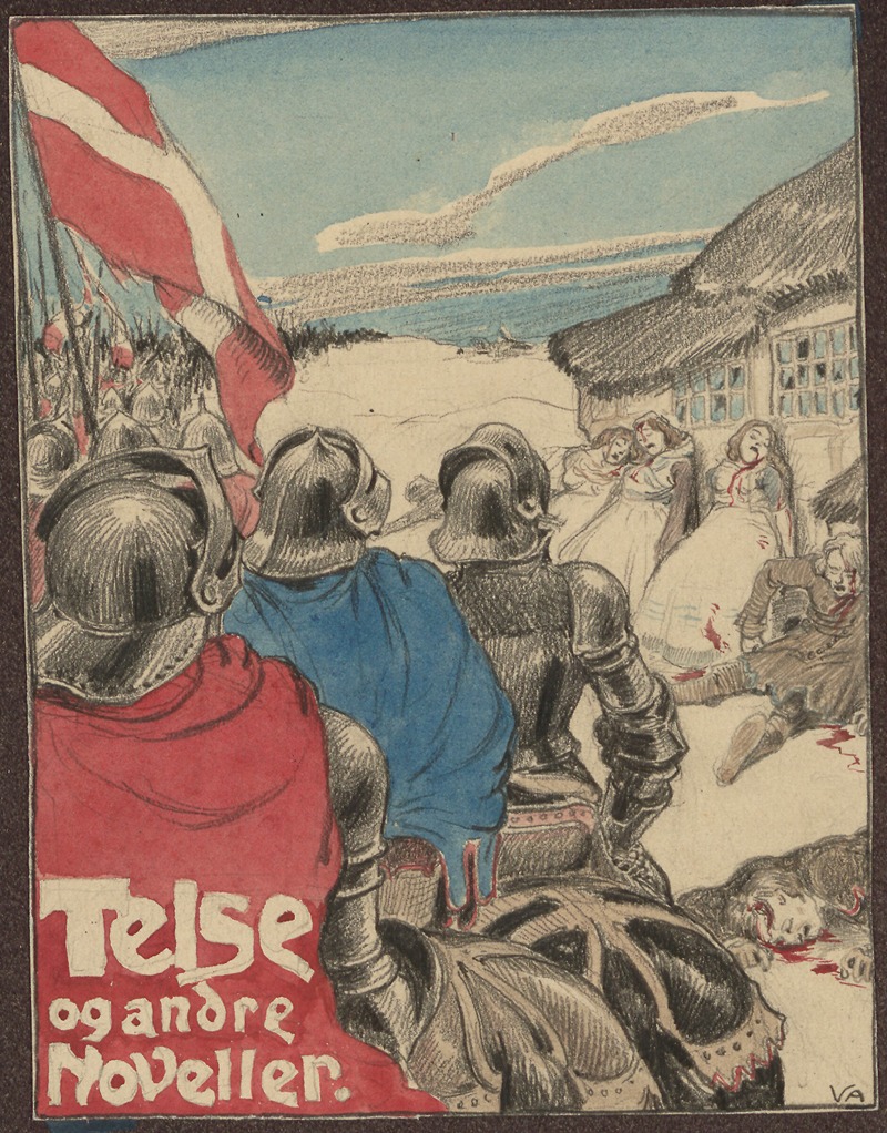 Тельсе и другие новеллы by Вальдемар Андерсен, 1895-1928 — digital art print download