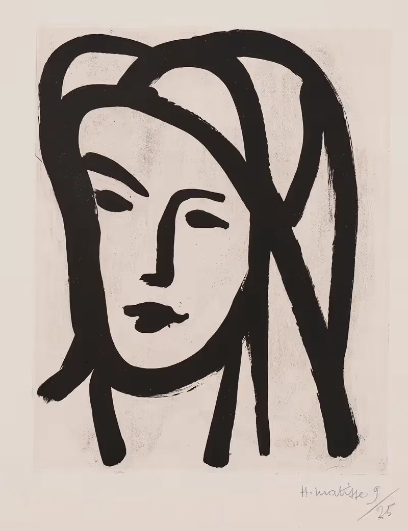 Bédouine au grand voile — Henri Matisse