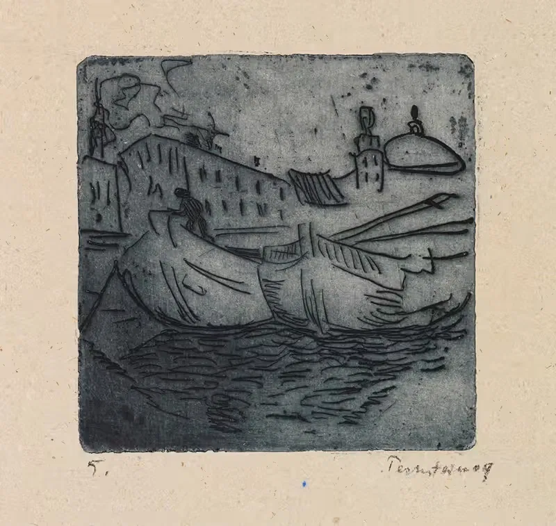 Циллен by Герман Макс Пехштайн, 1909 — digital art print download