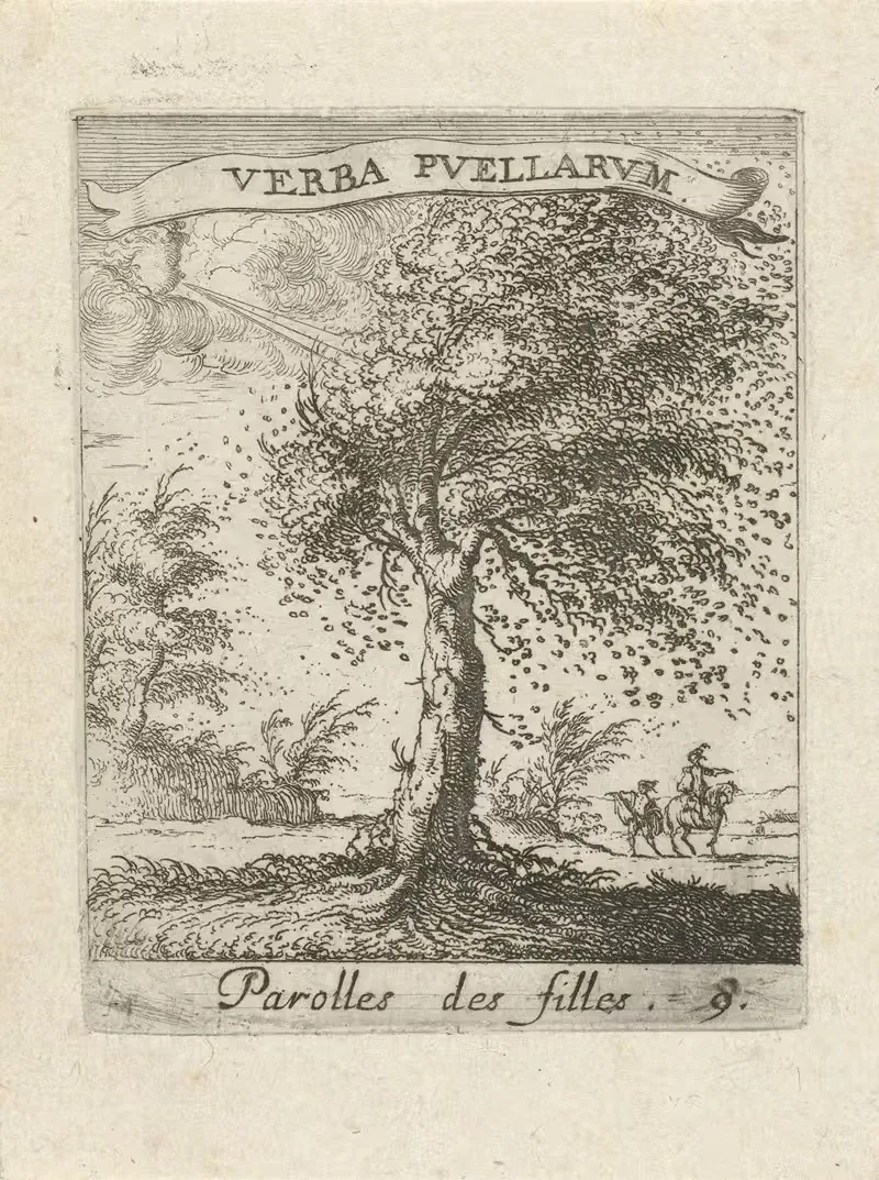 Devises et emblesmes d'amovr moralisez Pl.10 by Albert Flamen, 1672 — digital art print download