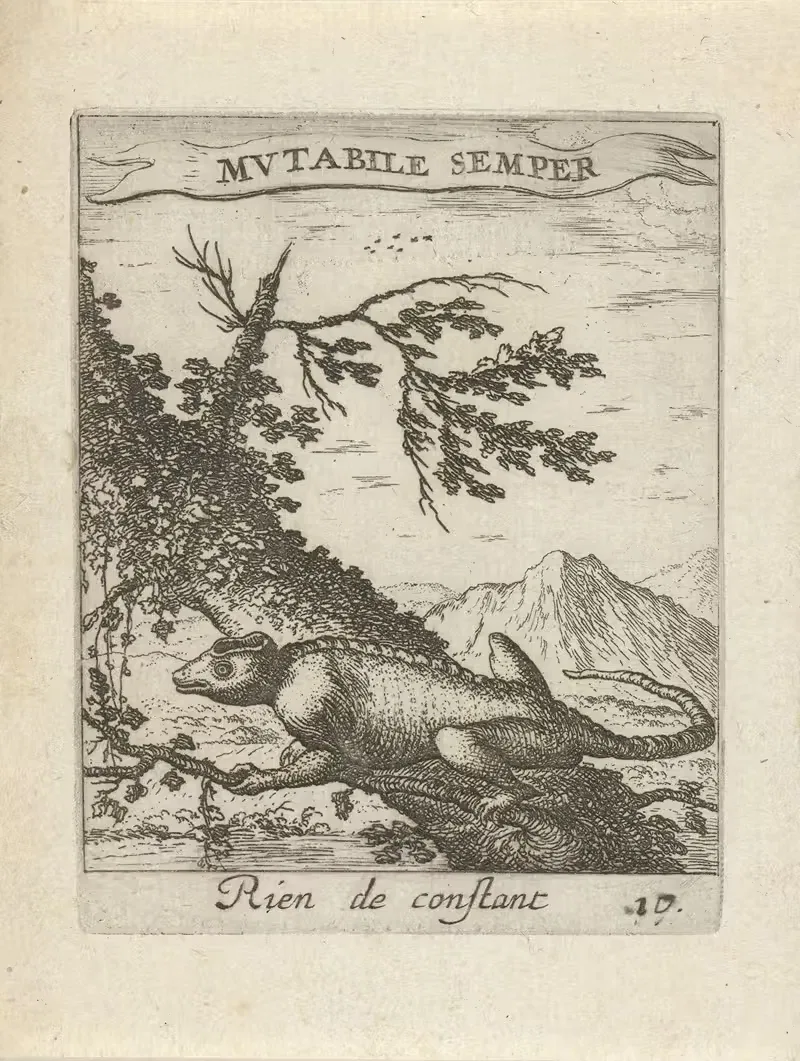 Devises et emblesmes d'amovr moralisez Pl.11 by Albert Flamen, 1672 — digital art print download
