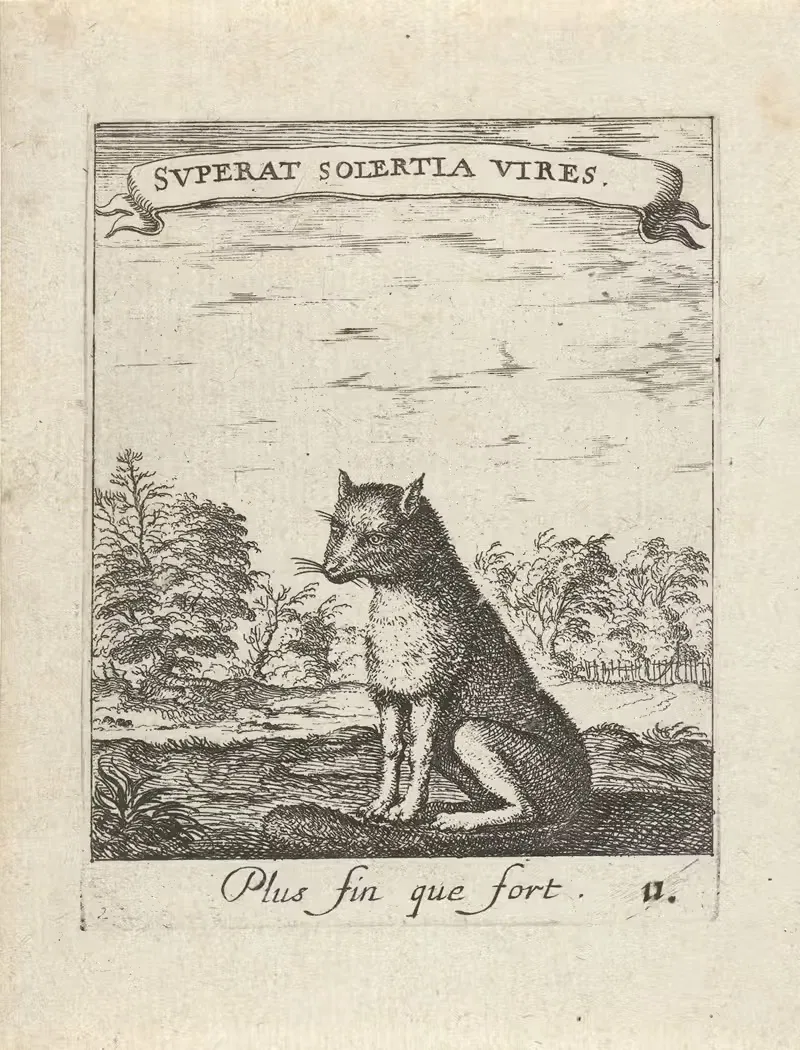 Devises et emblesmes d'amovr moralisez Pl.12 by Albert Flamen, 1672 — digital art print download