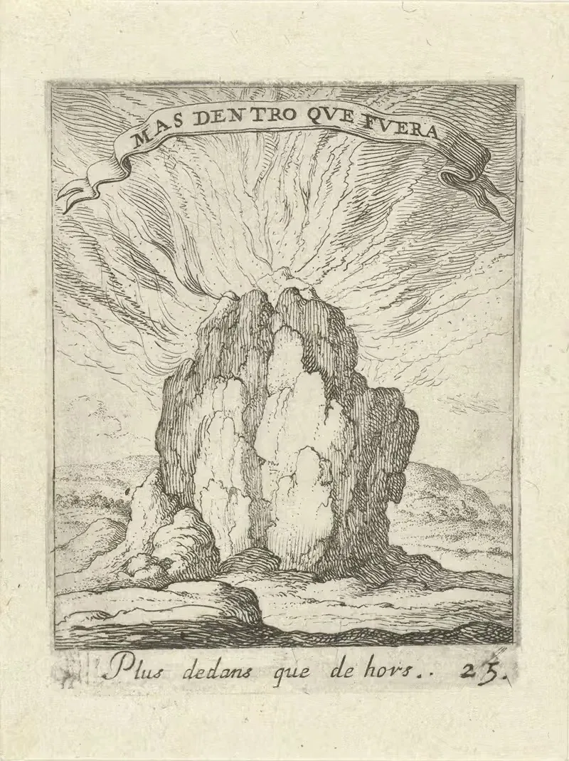 Devises et emblesmes d'amovr moralisez Pl.26 by Albert Flamen, 1672 — digital art print download