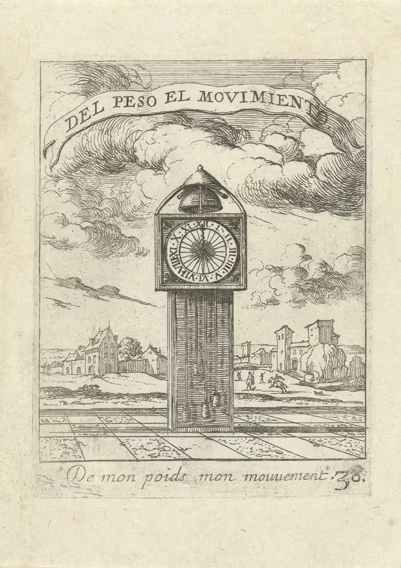 Devises et emblesmes d'amovr moralisez Pl.31 by Albert Flamen, 1672 — digital art print download