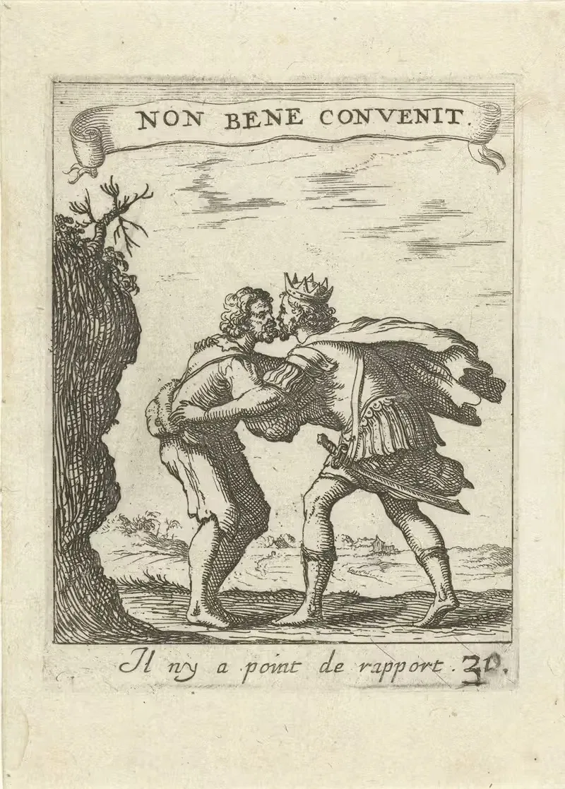 Devises et emblesmes d'amovr moralisez Pl.32 by Albert Flamen, 1672 — digital art print download