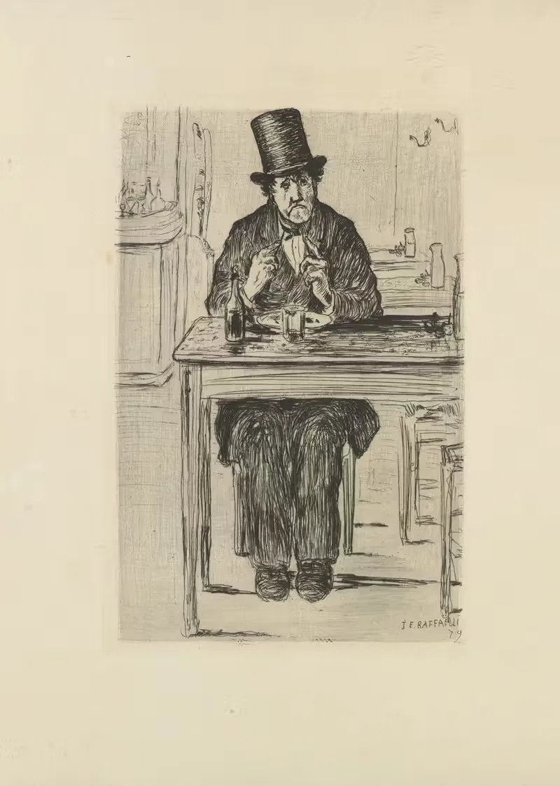 Croquis parisiens Pl.09 — Jean François Raffaëlli