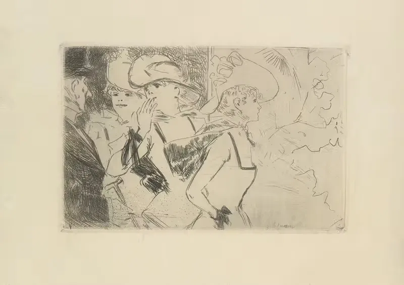 Croquis parisiens Pl.04 — Jean-Louis Forain