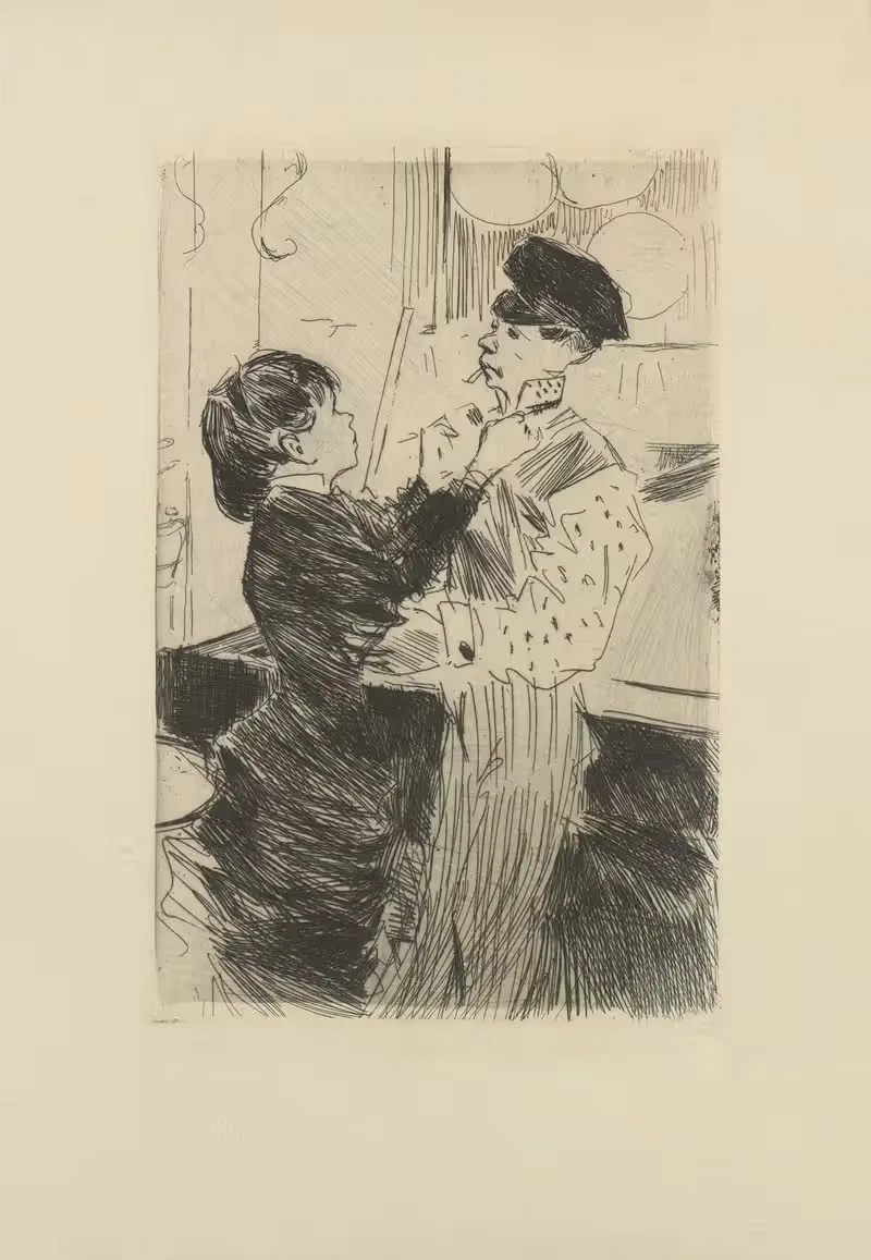Croquis parisiens Pl.05 — Jean-Louis Forain