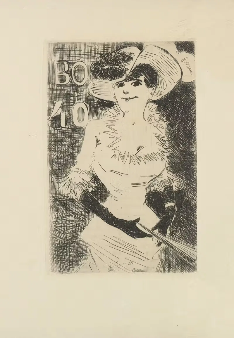 Croquis parisiens Pl.10 — Jean-Louis Forain
