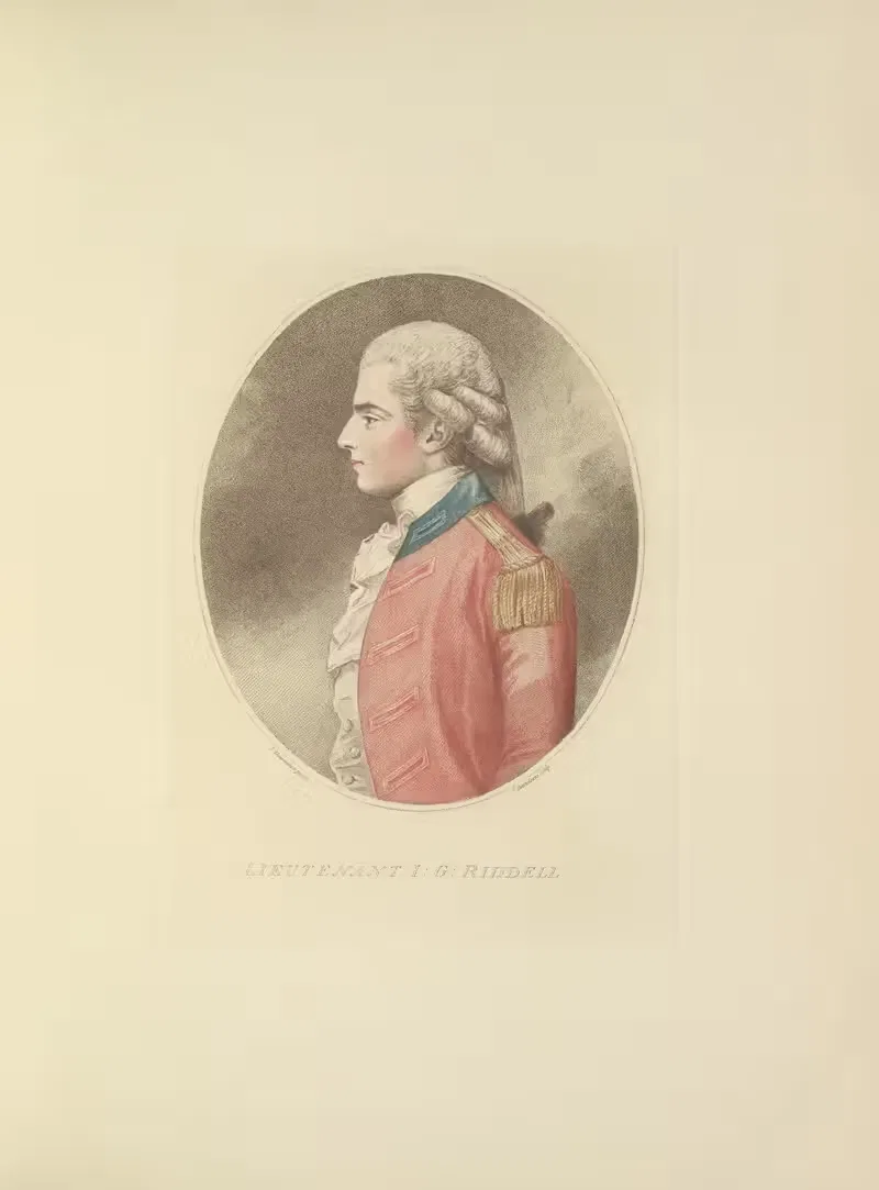 Lieutenant I. G. Riddell - J. Downman by Julia Frankau, 1900 — digital art print download