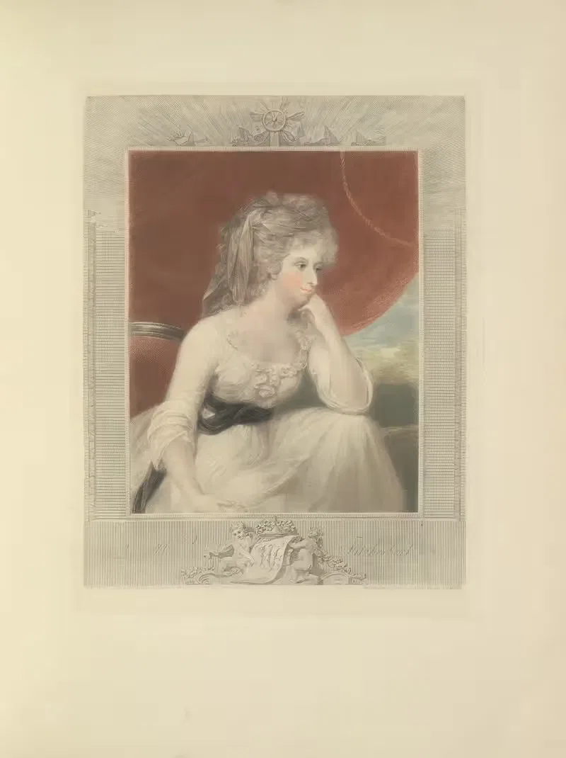 Mrs. Fitzherbert - J. Russell by Julia Frankau, 1900 — digital art print download