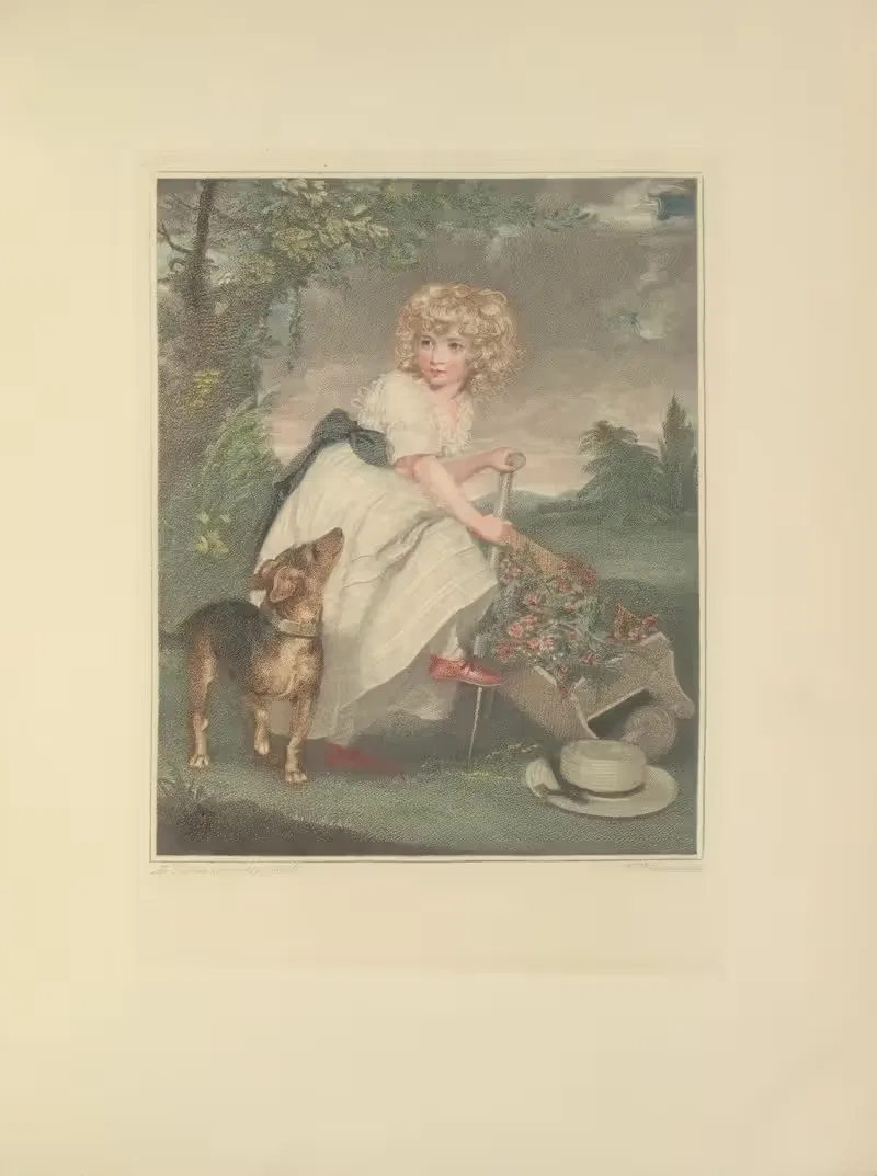 Master Hoare - Sir J. Reynolds by Julia Frankau, 1900 — digital art print download