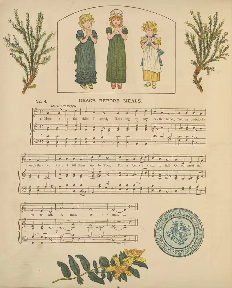 A day in a child's life Pl.14 — Kate Greenaway