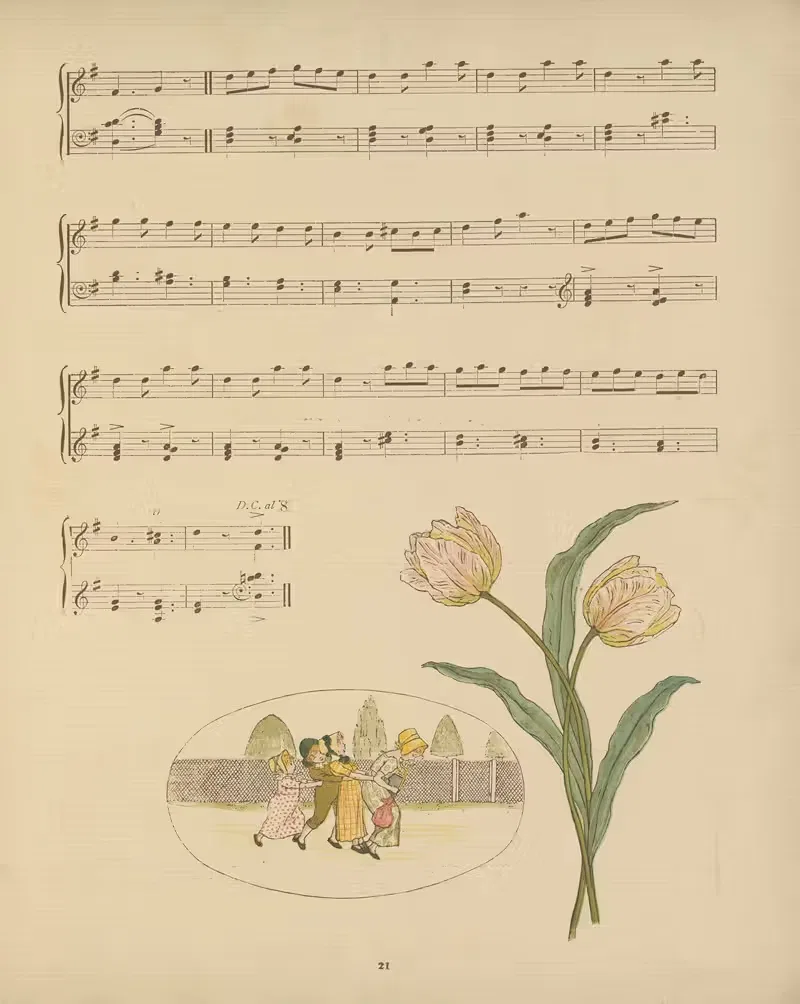 A day in a child's life Pl.19 — Kate Greenaway