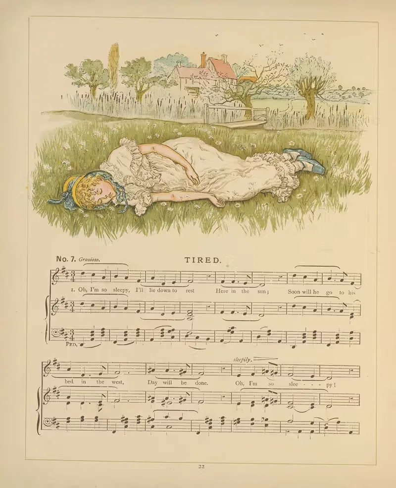 A day in a child's life Pl.20 — Kate Greenaway
