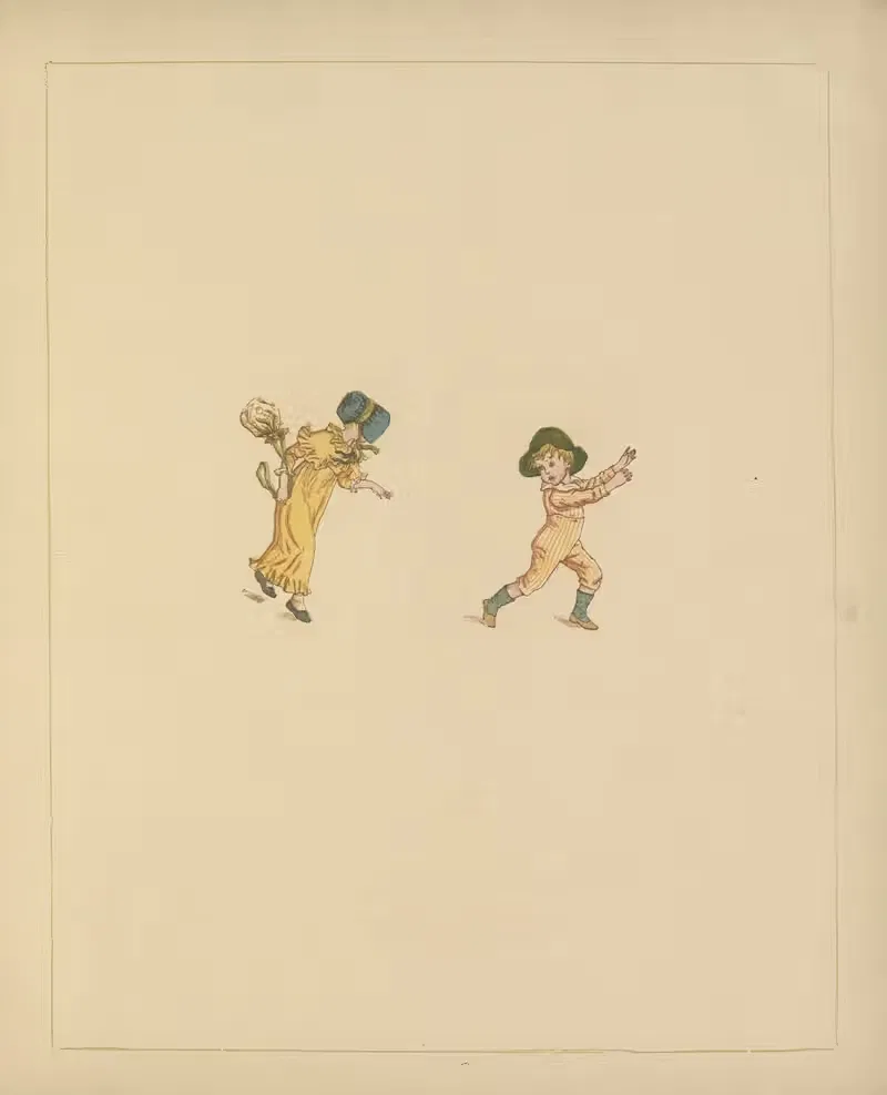 A day in a child's life Pl.25 — Kate Greenaway