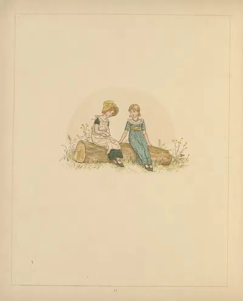 A day in a child's life Pl.26 — Kate Greenaway