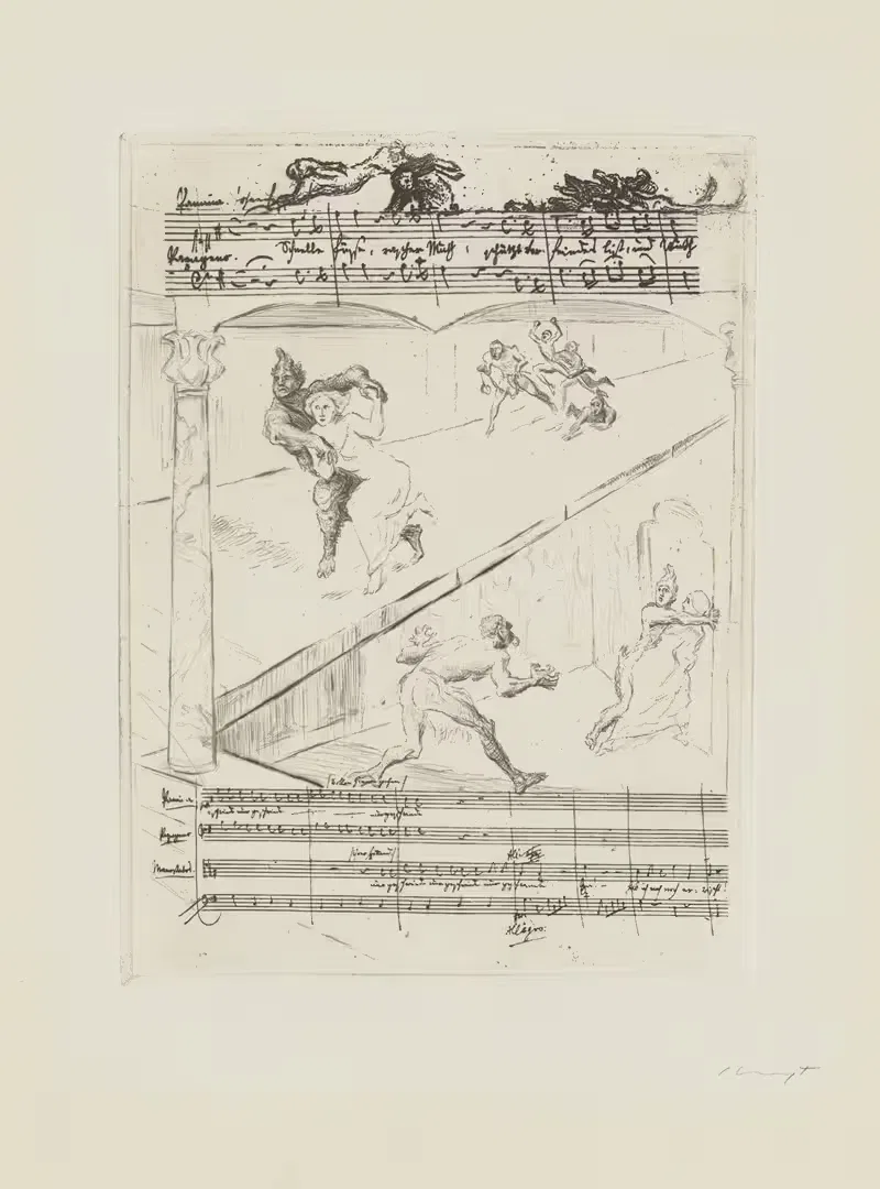 Schnelle Füße, rascher Mut by Макс Слевогт, 1924 — digital art print download