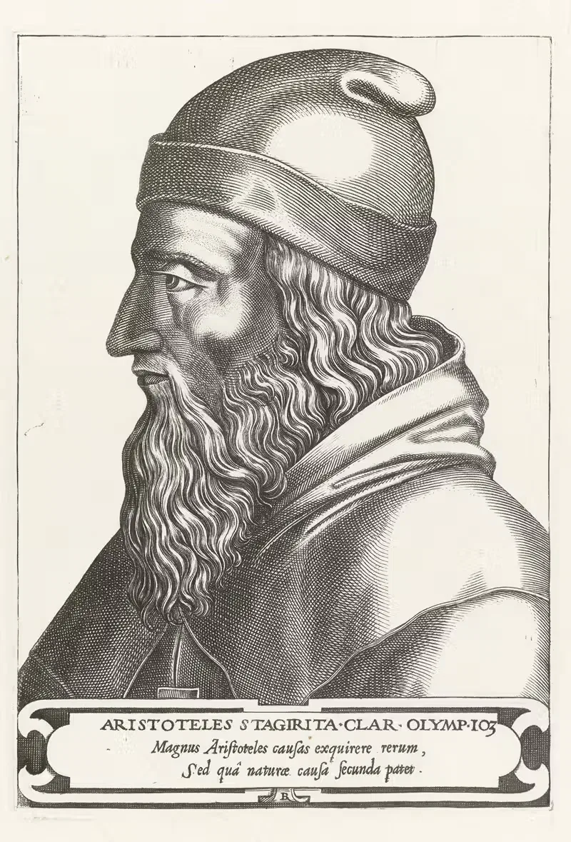 Aristotle by Рене Бувен, 1566 — digital art print download