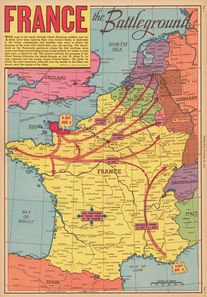 France, the battleground — Edwin Sundberg