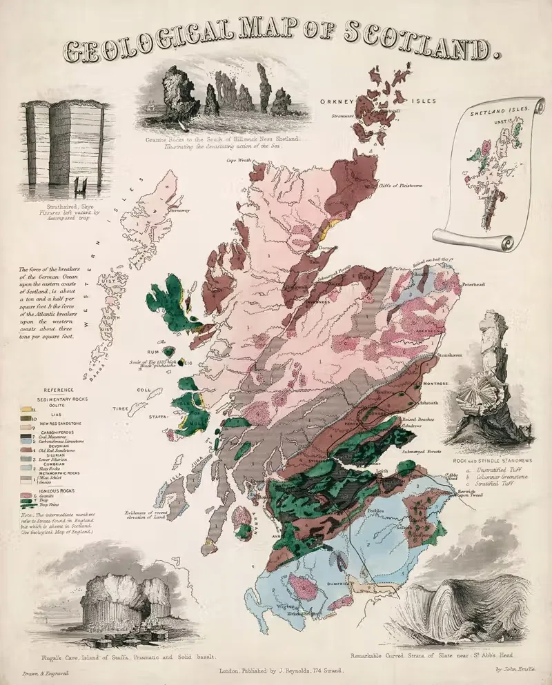 Geological map of Scotland — John Emslie