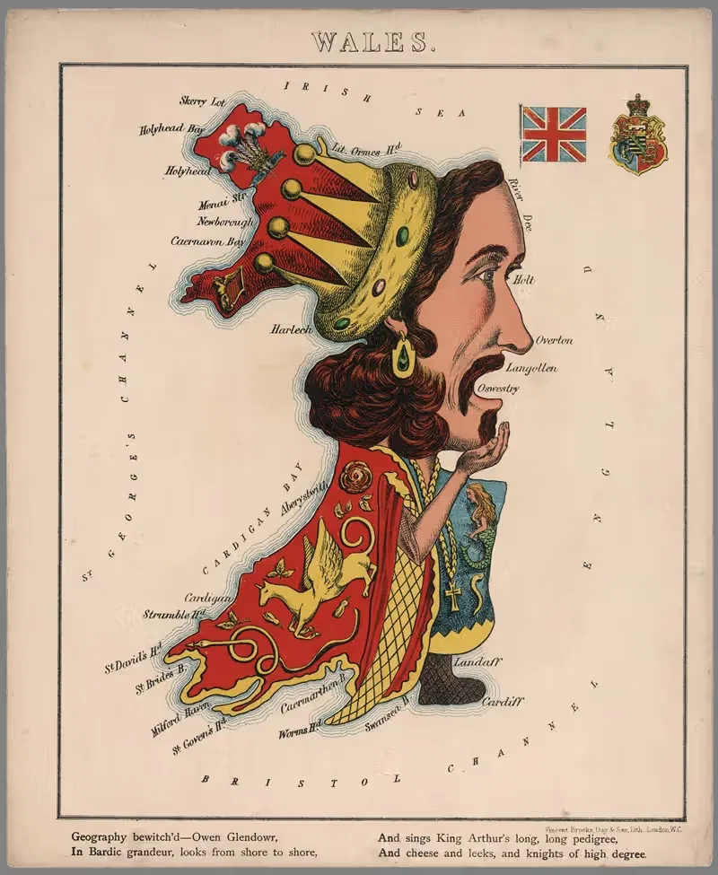 Wales by Lilian Lancaster, 1868 — digital art print download