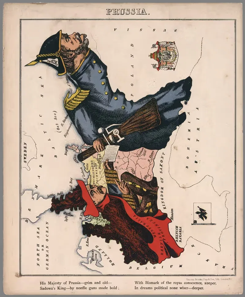 Prussia by Lilian Lancaster, 1868 — digital art print download