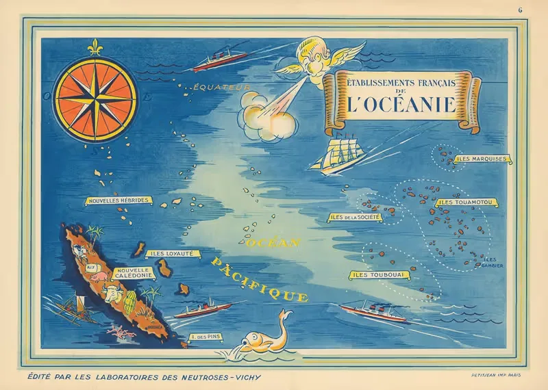Etablissements Francais de l'Oceanie — Neutroses-Vichy