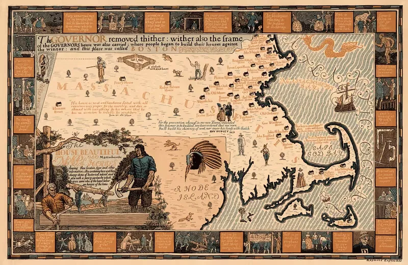 The house beautiful, Old Massachusetts — Raymond Lufkin